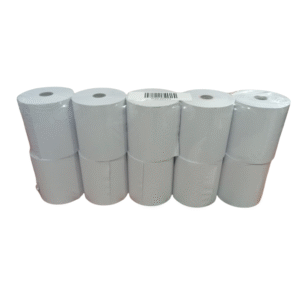 ROLLO DE PAPEL TERMICO 80 X 70 MM PACK 10 UNIDADES