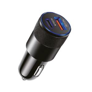 CARGADOR RAPIDO PARA AUTO KOLKE KCR-4741 USB 18W + USB C 20W