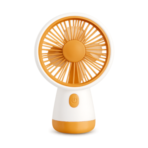 VENTILADOR DE MANO BAT. REC. USB C - 4" (15X6X9 CM) 529007 NARANJA