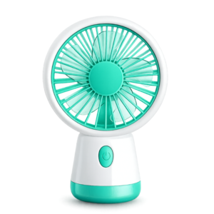 VENTILADOR DE MANO BAT. REC. USB C - 4" (15X6X9 CM) 529007 VERDE