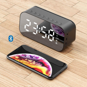 PARLANTE BLUETOOTH HAVIT M3 - RELOJ DESPERTADOR Y RADIO FM