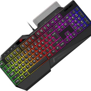 TECLADO GAMER USB C/ LUCES HAVIT KB488L