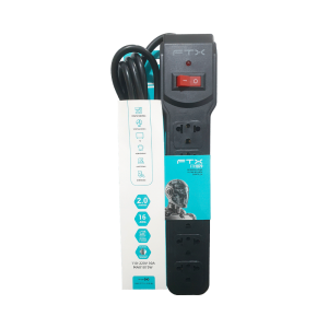 SUPRESOR DE PICOS FTX1079 6 TOMAS 110/220V