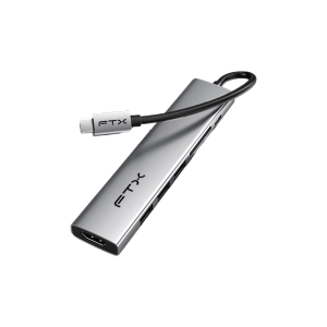 HUB USB-C FTX 7 EN 1 HDMI/USB*3/SD-TF 2.0/USB-C PD100W CT-HBP2-AG7