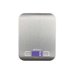 BALANZA DE COCINA FTX DIGITAL 10KG PLANA GRIS KS-101