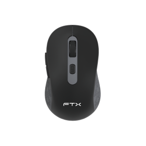 MOUSE INALAMBRICO FTX MW44 1600 DPI-6BOT-NEGRO/GRIS