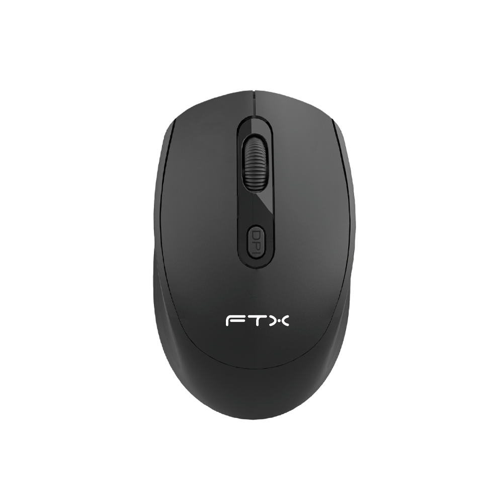 MOUSE INALAMBRICO FTX MW21 1600 DPI-4BOT-NEGRO/GRIS