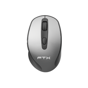 MOUSE DUAL 2.4G + BT FTX MWB40 1600 DPI-4BOT-NEGRO/GRIS