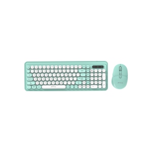 TECLADO Y MOUSE DUAL BT & 2.4G FTXGK02 VERDE