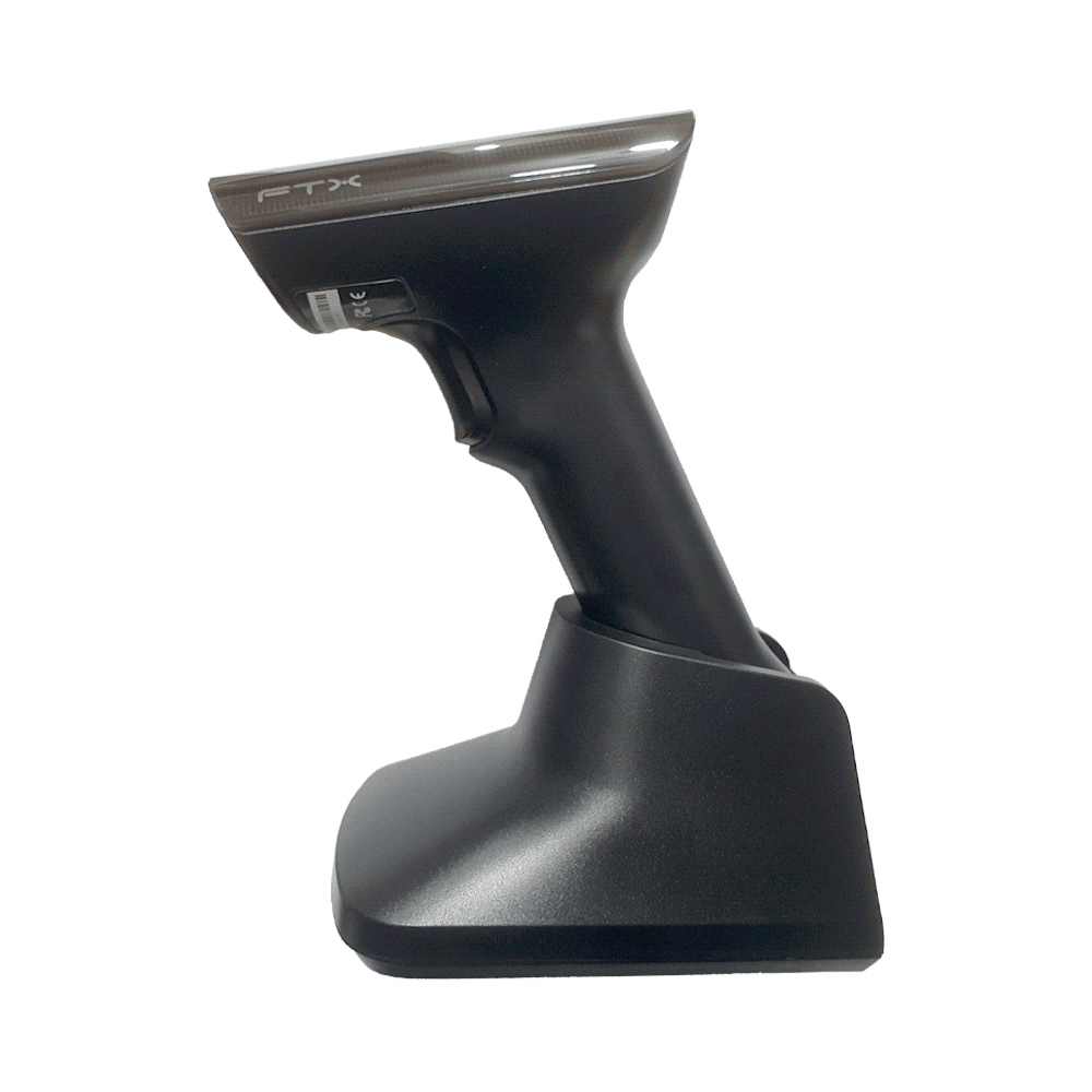 LECTOR DE CÓDIGO DE BARRAS USB C/ BASE FTX LC023BH5 2D IMAGER MANUAL NEGRO