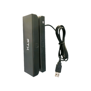 LECTOR DE TARJETAS FTX MCR-100 USB BANDA MAGNETICA BIDIRECCIONAL
